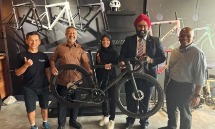 Nur Aisyah  dapat basikal ‘SL8 Specialised’ ke Olimpik