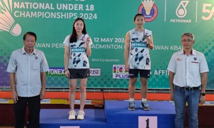 Badminton B-18: Xin Yee bolot dua kejuaraan