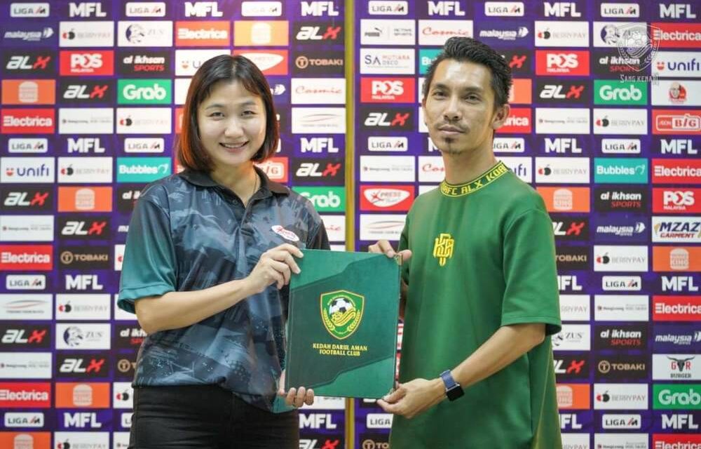 KDA FC terima tajaan RM100,000 dari Xpress Point untuk musim 2024/25