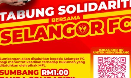Tabung Solidariti Selangor FC kini mencecah RM66,000