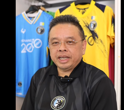 Jeffrey Chew tagih sokongan padu peminat Penang FC, seruan beli jersi ori