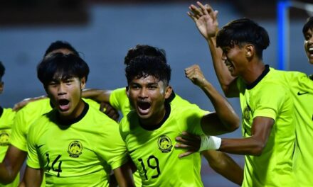 Piala Asean B-19: Giliran Singapura jadi mangsa belasahan skuad negara