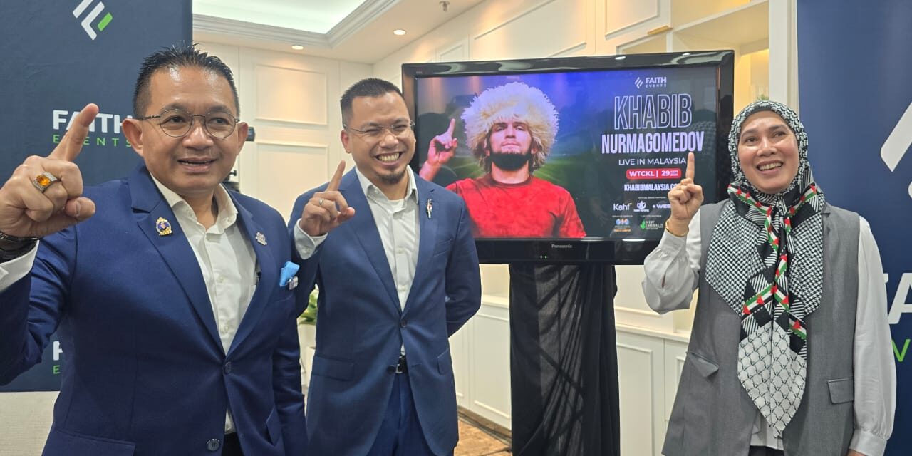 Ramai nak jumpa Khabib, tiket laris terjual dalam tempoh seminggu