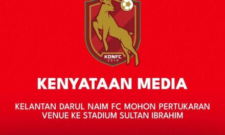 KDN FC hantar permohonan rasmi guna Stadium Sultan Ibrahim