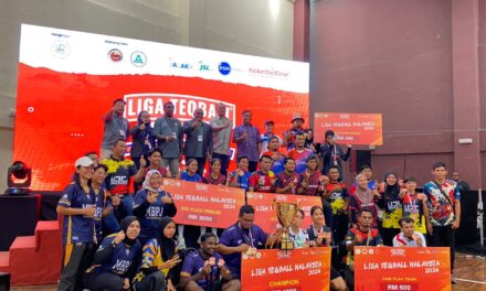 Melaka Mavericks juara Liga Teqball Malaysia 2024